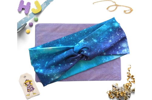 Buy  Faux Twist Headband Ocean Nebula now using this page